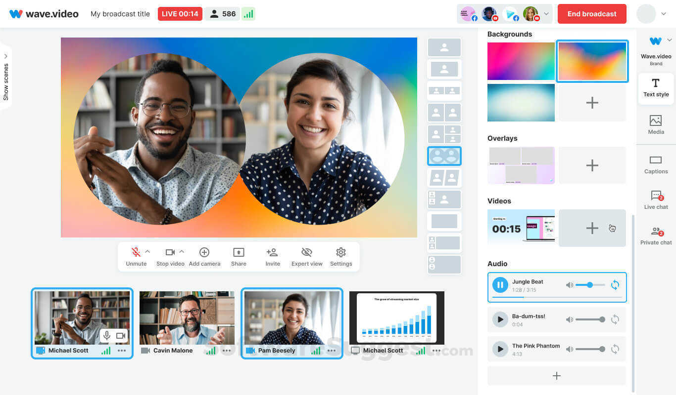 Wave.video Screenshot1